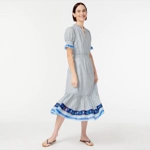 J. Crew Fully Lined Midi Dress Size Large